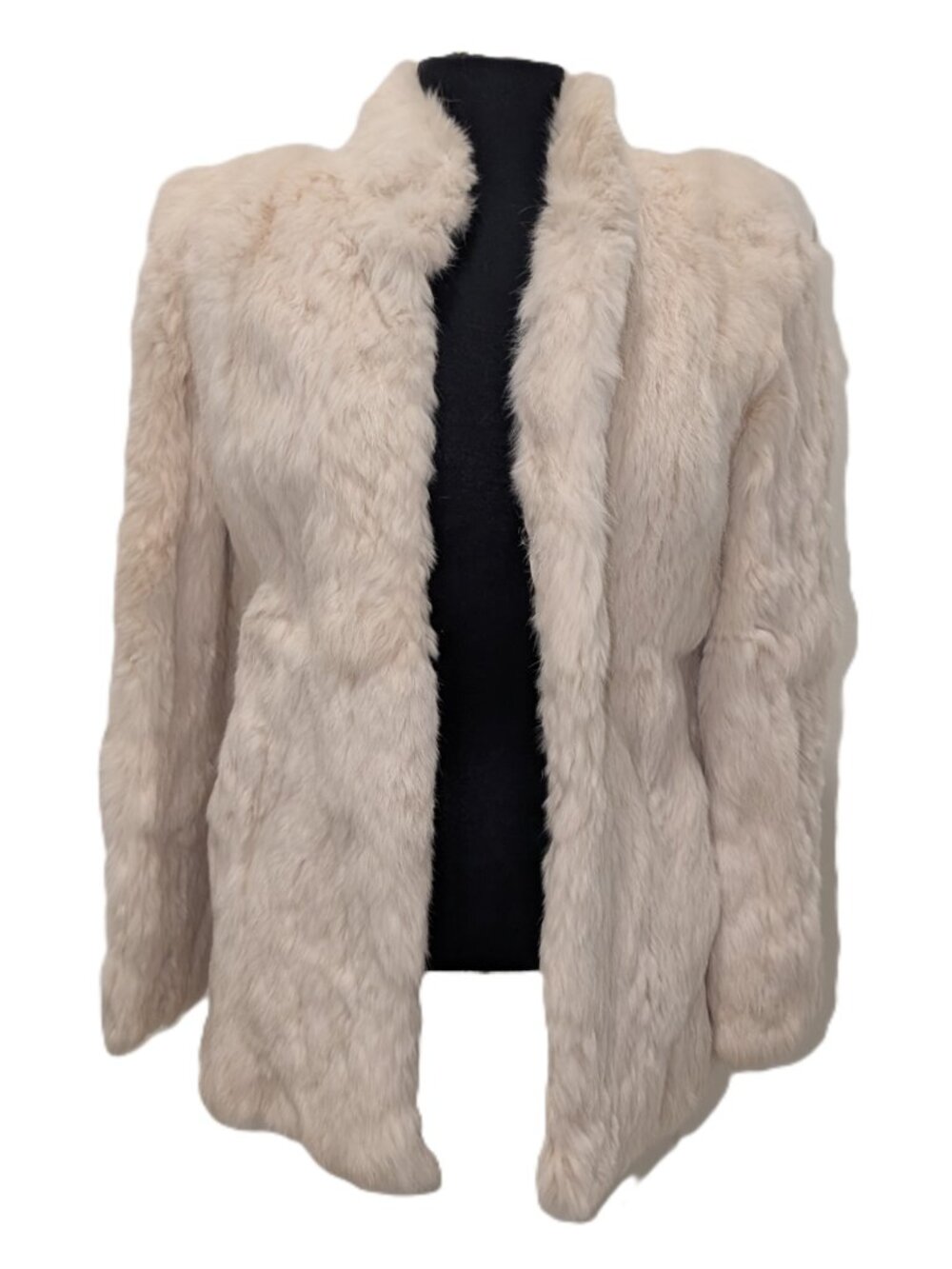 Vintage Rabbit Fur Coat | Size S